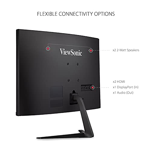 Curved-Gaming-Monitor ViewSonic VX2718-2KPC-MHD, 27 Zoll