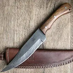 Damast-Jagdmesser