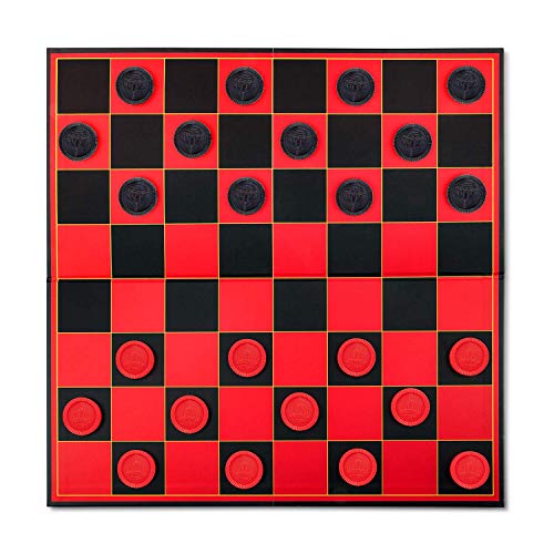 Dame-Spiel Playmags Point Games Checkers Brettspiel
