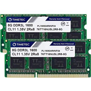 DDR3-RAM 16 GB Timetec 16 GB KIT (2 x 8 GB) DDR3L/DDR3
