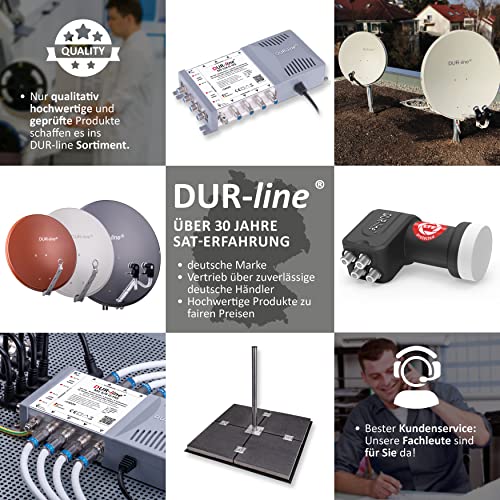DUR-line-Multischalter DUR-line MS 5/16 G-HQ für 16 Teilnehmer