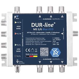 DUR-line-Multischalter DUR-line MS 5/6 Blue eco Stromspar