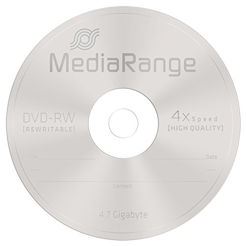 DVD-RW MediaRange MR450 4,7GB, 4x Speed, 10 Stück