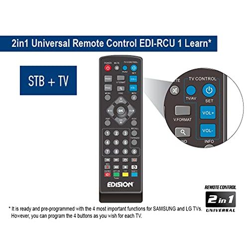 Edision-Receiver Edision Picco T265+ Terrestrischer DVB-T2