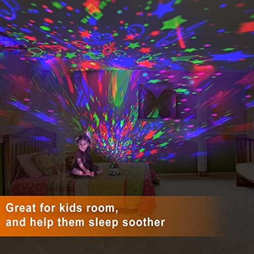 Einschlafhilfe Moredig Sternenhimmel Projektor Kinder, Nachtlicht