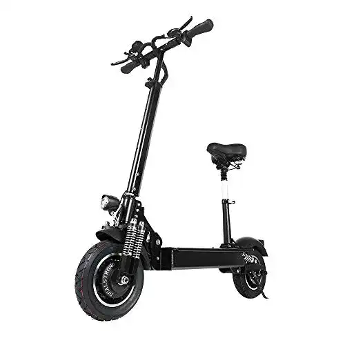 Elektro-Scooter mit Sitz GUNAI Elektroroller 10 Zoll City