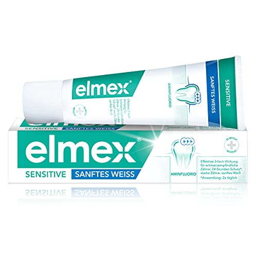 Die beste elmex zahnpasta elmex zahnpasta sensitive sanftes weiss 75 ml Bestsleller kaufen