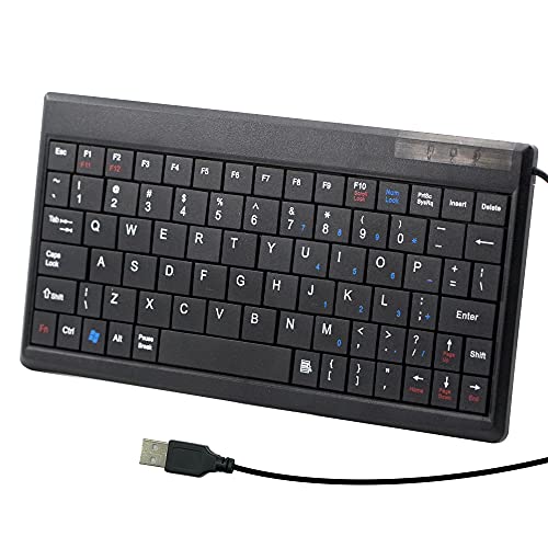 Die beste englische tastatur jun saxifragelec kabelgebundene mini tastatur Bestsleller kaufen