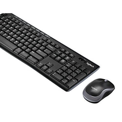 Englische Tastatur Logitech MK270 Kabelloses Set mit Maus