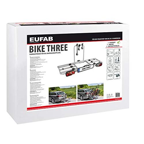 Eufab-Fahrradträger EUFAB Fahrradträger für 3 Fahrräder