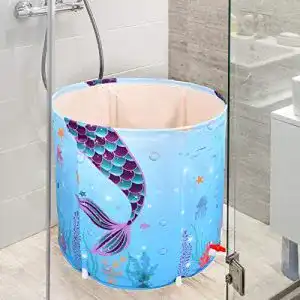 Faltbare Badewanne WERNNSAI Tragbare Badewanne