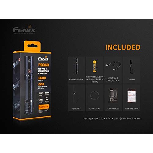 Fenix-Taschenlampe Fenix Flashlights Fenix PD36R Taktisch