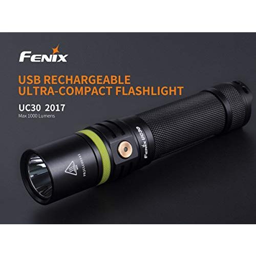 Fenix-Taschenlampe FENIX UC30 2017 wiederaufladbar