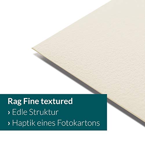 Fine-Art-Papier CAPTURE X Rag Fine textured, 310g/m², A4