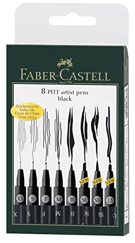 Die beste fineliner faber castell 167137 tuschestift pitt artist pen 8er Bestsleller kaufen