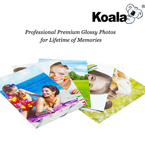 Fotopapier 10×15 Koala Glänzendes Inkjet Fotopapier, 100 Blatt