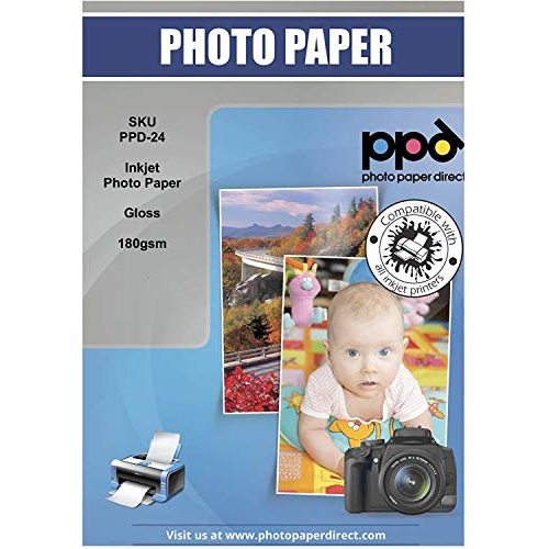 Fotopapier A4 PPD 50 Blatt x A4 Inkjet 180 g/m2 Hochglänzend