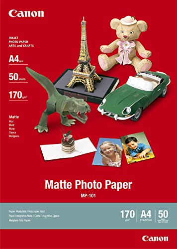 Die beste fotopapier matt canon fotopapier mp 101 matt weiss 50 blatt Bestsleller kaufen