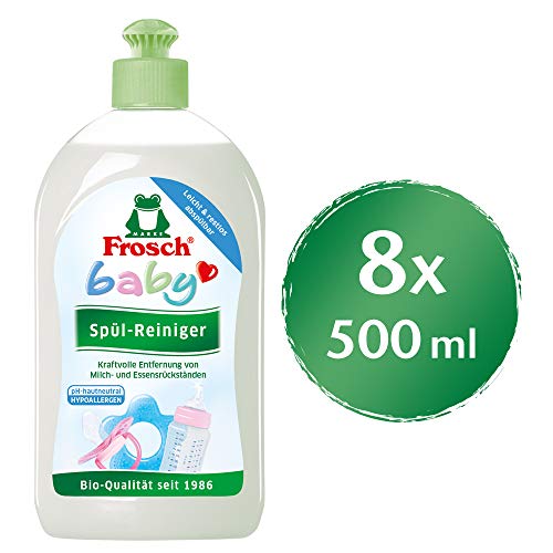 Frosch-Spülmittel Frosch Baby Spül-Reiniger, sensitiv, 8 x 500 ml
