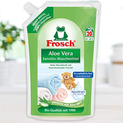 Frosch-Waschmittel Frosch Aloe Vera Waschmittel, 5er Pack