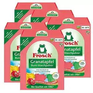 Frosch-Waschmittel Frosch Granatapfel Bunt-Waschpulver 1,35 kg
