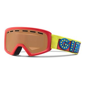 Giro-Skibrille Giro Skibrille Rev Unisex, Rot/Gelb, Einheitsgröße
