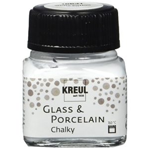 Glasfarbe Kreul 16631 Glass & Porcelain Chalky White Cotton