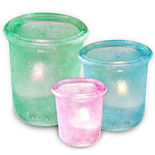 Glasfarbe Viva Decor ® Satiné Frosteffekt Mattglas-Farbe 5er Set