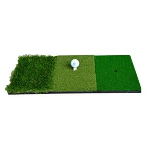 Golf-Abschlagmatte LIOOBO Golf-Übungsmatte Schlagmatte