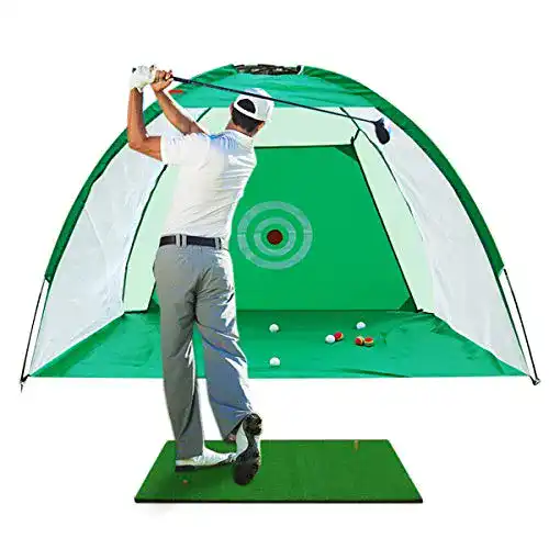 Golf-Abschlagnetz Qdreclod Golf-Übungsnetz Golf Schlagnetze