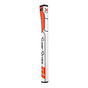 Golfgriffe SuperStroke Golf Putter Grip, orange/weiß, WristLock