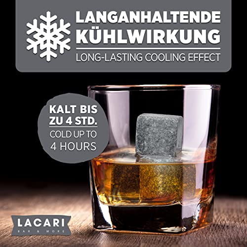 Granit-Eiswürfel Lacari Home & Living LACARI Whisky Steine Set
