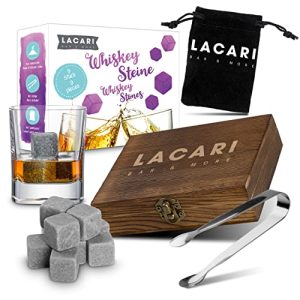 Granit-Eiswürfel Lacari Home & Living LACARI Whisky Steine Set