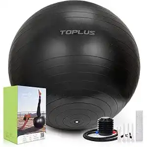 Gymnastikball 65 cm TOPLUS Gymnastikball Sitzball Extra dick