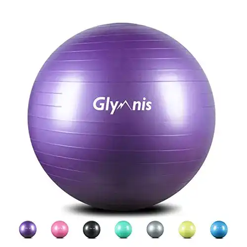 Die beste Gymnastikball 75 cm Glymnis Gymnastikball Sitzball 2026 Test Bestseller Gymnastikball 75 cm Glymnis Gymnastikball Sitzball
