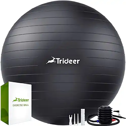 Die beste Gymnastikball 75 cm Trideer Dicker Gymnastikball inkl Ballpumpe 2026 Test Bestseller Gymnastikball 75 cm Trideer Dicker Gymnastikball inkl Ballpumpe