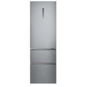 Haier-Kühlschrank Haier HTR5619ENMG Kühl-Gefrier-Kombination