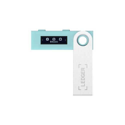 Hardware-Wallet Ledger Nano S Crypto Lagunenblau