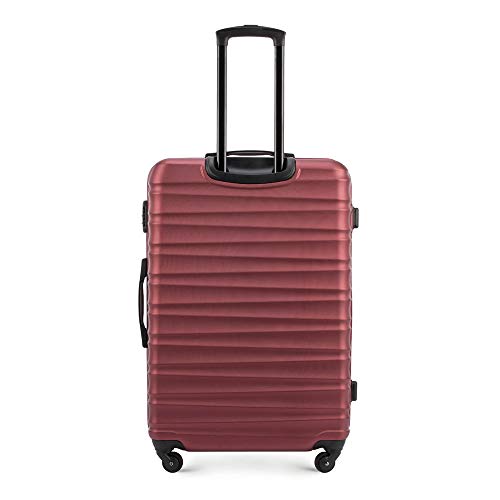 Hartschalenkoffer groß WITTCHEN Koffer Rot 96 L