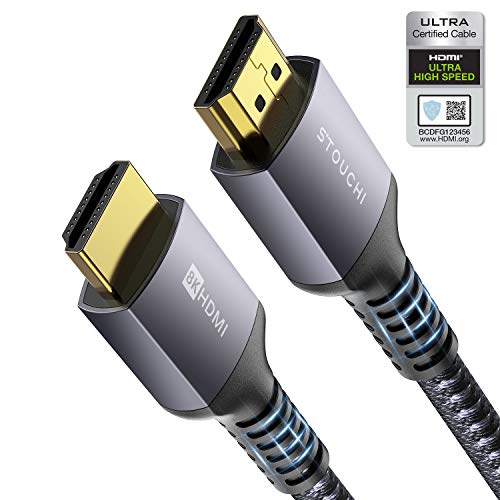 Die beste hdmi 2 1 kabel stouchi hdmi 2 1 zertifiziertes kabel 3m 8k ultra Bestsleller kaufen