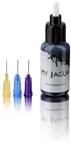Henna-Tattoo-Farbe MY JAGUA Jagua Gel 10 ml + 3 Aufsätze