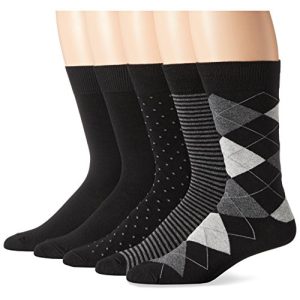 Herrensocken Amazon Essentials dress-socks, Assorted Black