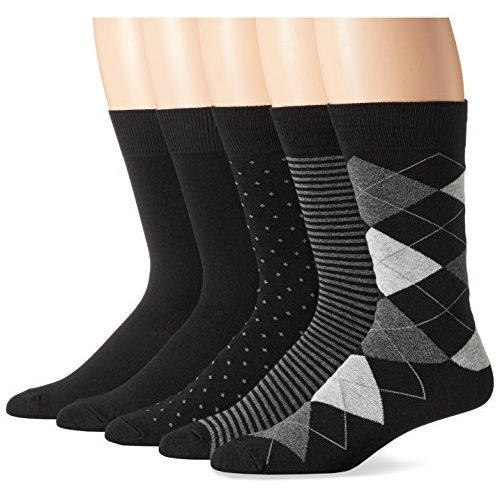 Die beste herrensocken amazon essentials dress socks assorted black Bestsleller kaufen