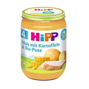 Hipp-Babynahrung HiPP Mais mit Kartoffelpüree und Bio-Pute