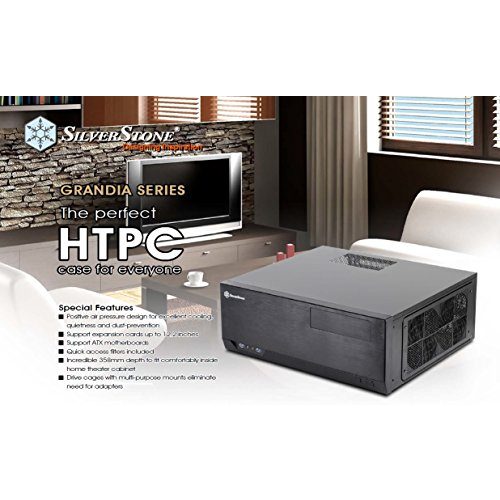 HTPC-Gehäuse SilverStone Technology SilverStone SST-GD09B