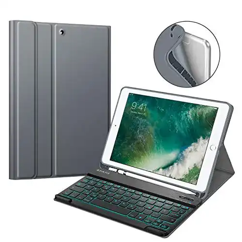 Die beste iPad-Air-2-Tastatur Fintie beleuchtete Tastatur Hülle 9.7 Zoll 2026 Test Bestseller iPad-Air-2-Tastatur Fintie beleuchtete Tastatur Hülle 9.7 Zoll