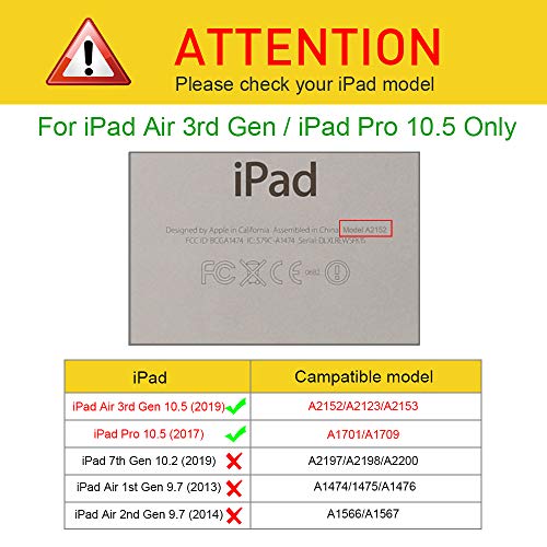 iPad-Air-3-Tastatur Fintie Tastatur Hülle für iPad Air 10.5″