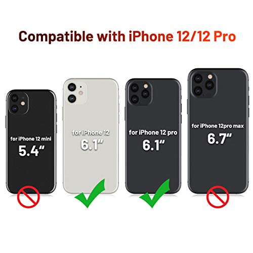 iPhone-12-Pro-Hülle OCASE iPhone 12 Hülle Premium PU Leder