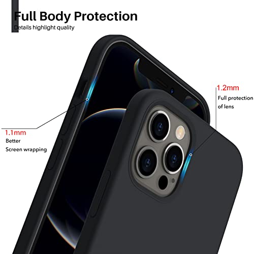 iPhone-12-Pro-Hülle ORNARTO Ultra Dünne Voller Schutz