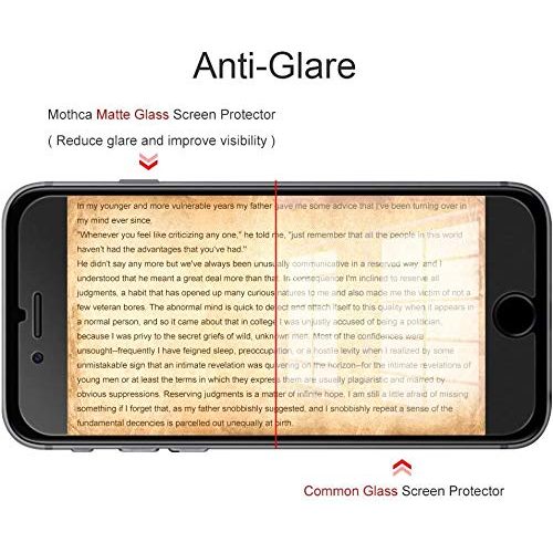 iPhone-SE-Panzerglas Mothca matte Schutzfolie für iPhone SE